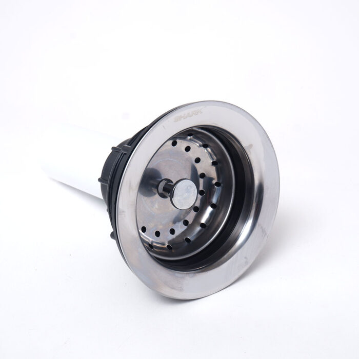 Basket Strainer With Tailpiece Abs Chrome Plated