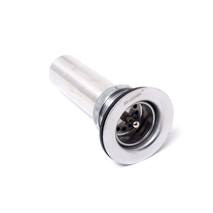 Duplex Kitchen Sink Strainer With Tailpiece Heavy Duty Stainless Steel