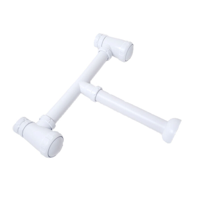 ABS Bottle Trap Double White 1-1/2"