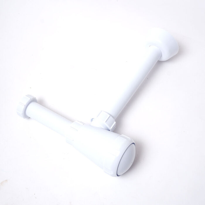 ABS Basin Bottle Trap White 1-1/4"