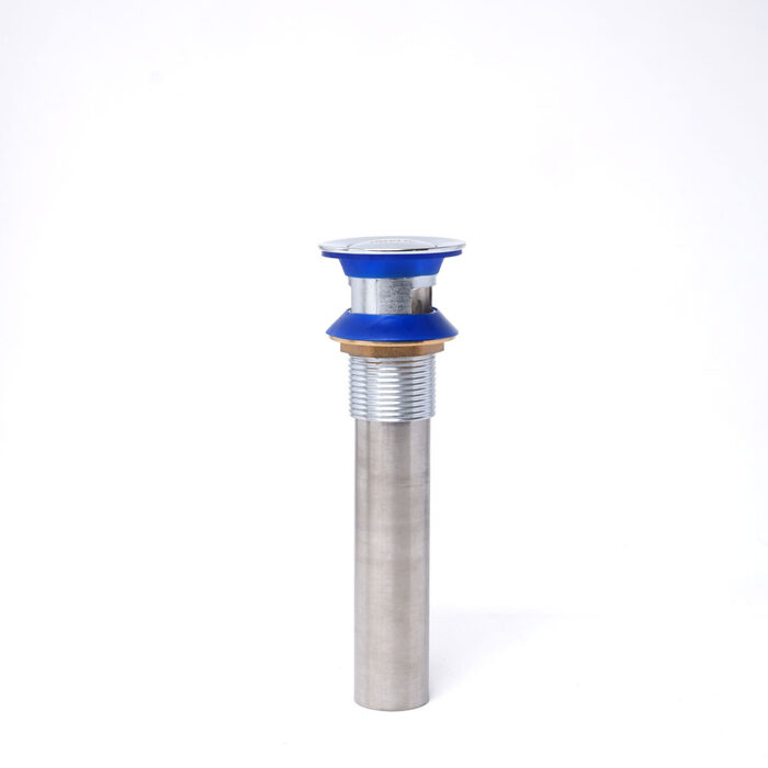 Stainless P.O. Plug Push Down 1-1/4" Heavy Duty
