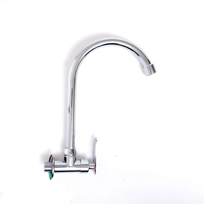 Gooseneck Kitchen Faucet Wall Mounted