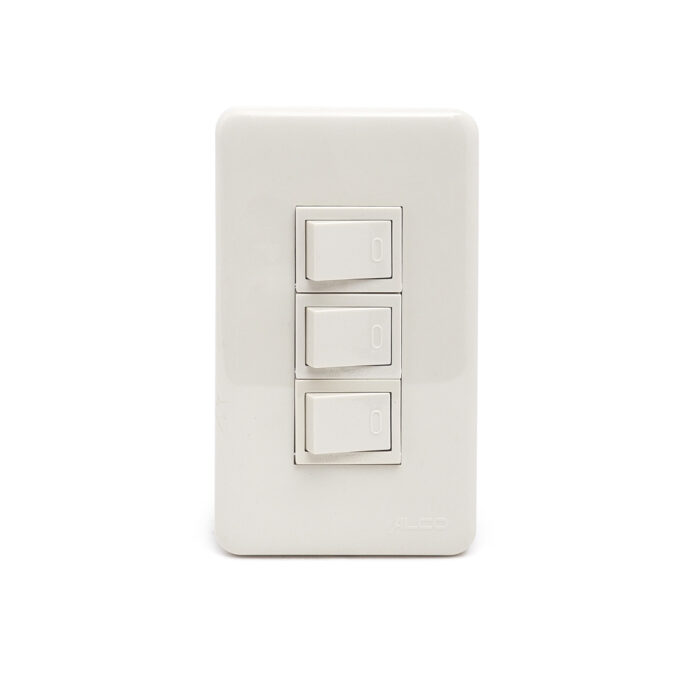 Classic Series 3 Gang 1 Way Switch Set