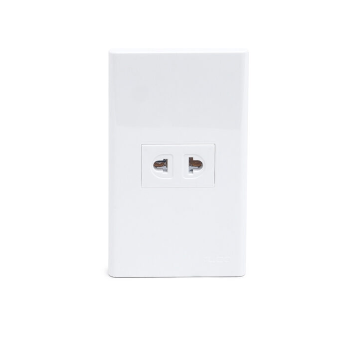 Wide Series 1 Gang Universal Outlet Set