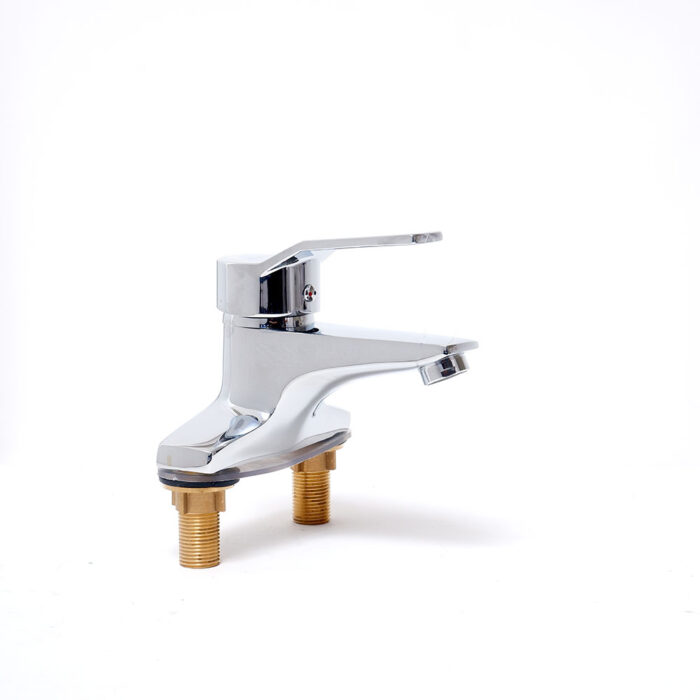 Brass Basin Hot And Cold Mixer Bathroom Faucet - A