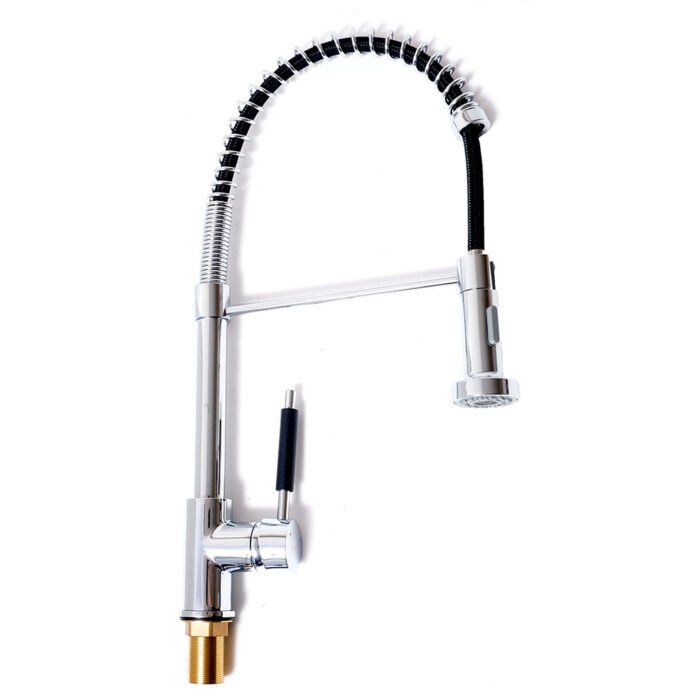 Brass Kitchen Faucet Hot And Cold Mixer