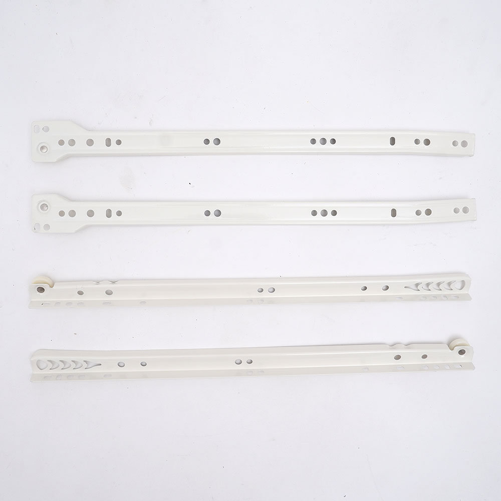 Master Slide Powder Drawer Slide Powder Coated White 16