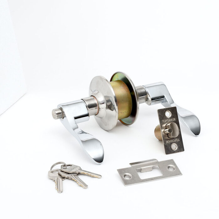 Cylindrical Lever Lockset Chrome Plated Left / Right