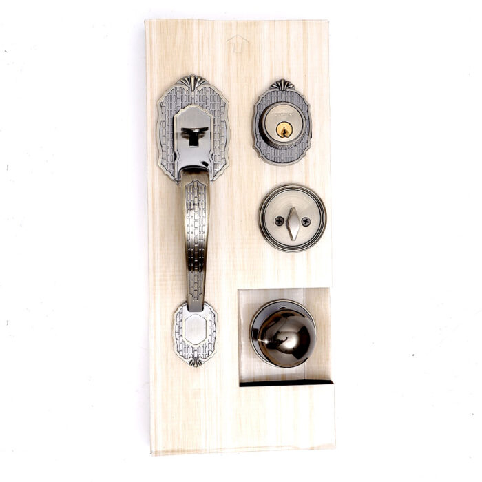 Handle Lock 1 Cylinder & 1 Handle Antique Copper