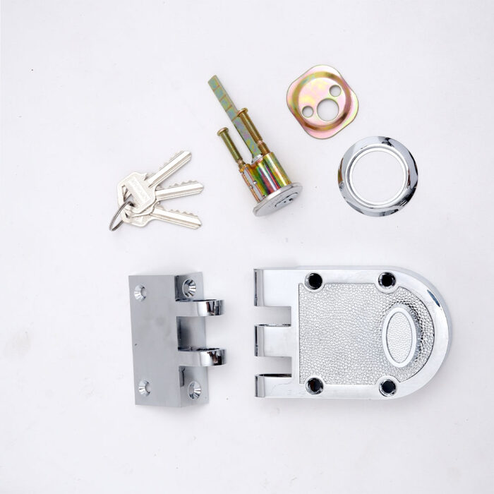 Jimmy Proof Deadlock Single Cylinder Chrome Plated
