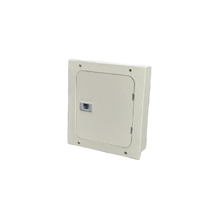 All Metal Panel Box Flush Mounted Type - 6 Breakers
