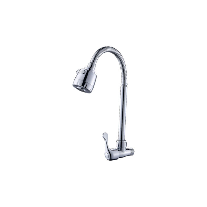 Kitchen Faucet Flexible Head Wall Mounted