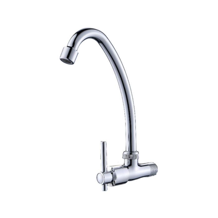 Gooseneck Kitchen Faucet Wall Mounted