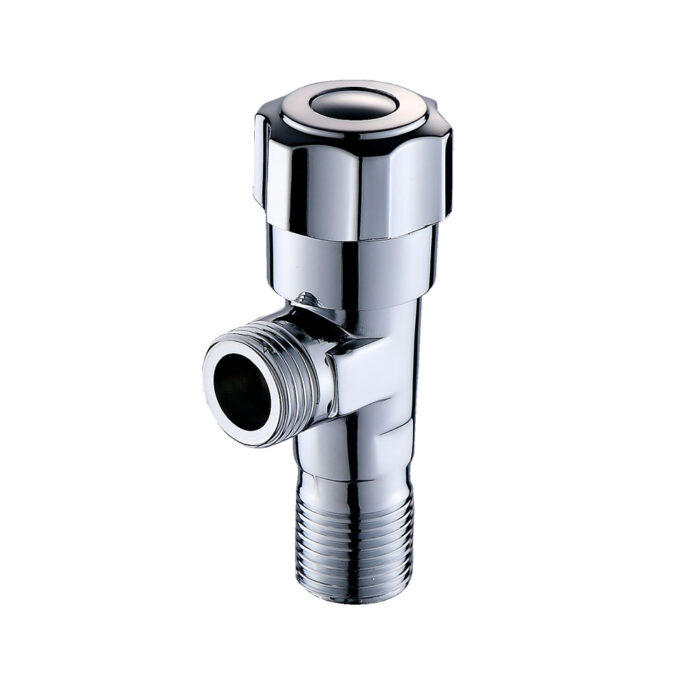 Angle Valve 1/2" x 1/2" - Round Handle