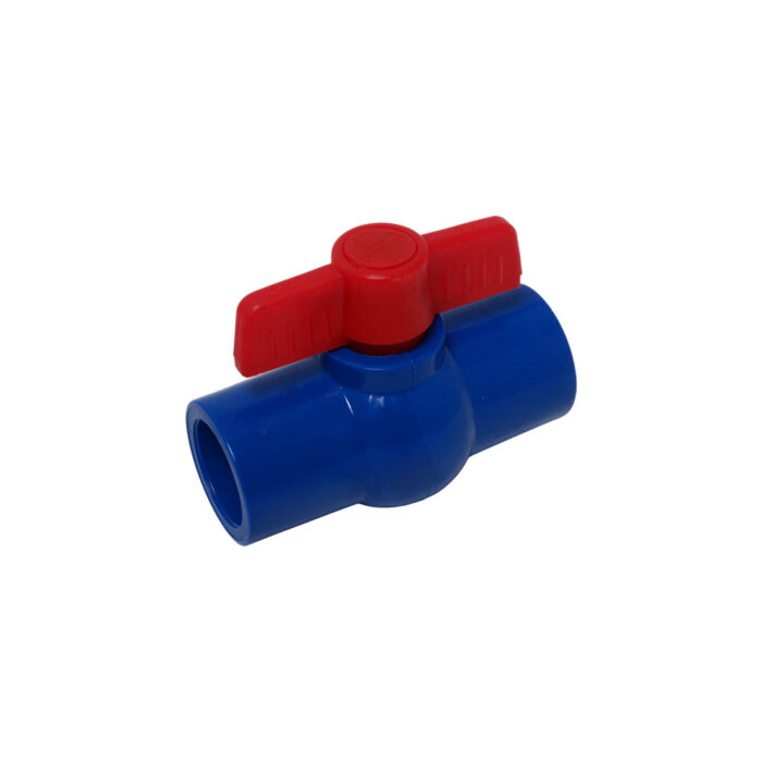PVC Plain Ball Valve 1/2"