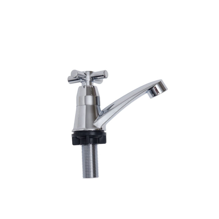 ABS Lavatory Faucet Chrome Plated - Cross Handle