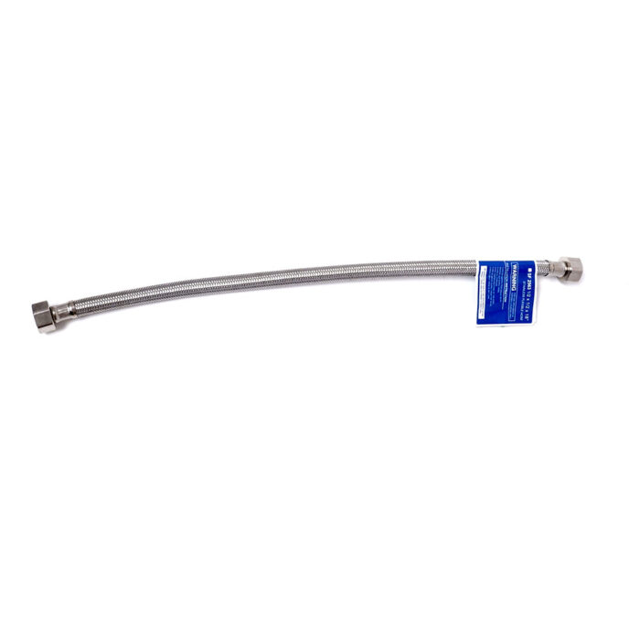 Stainless Flexible Hose 1/2" x 1/2" x 18"