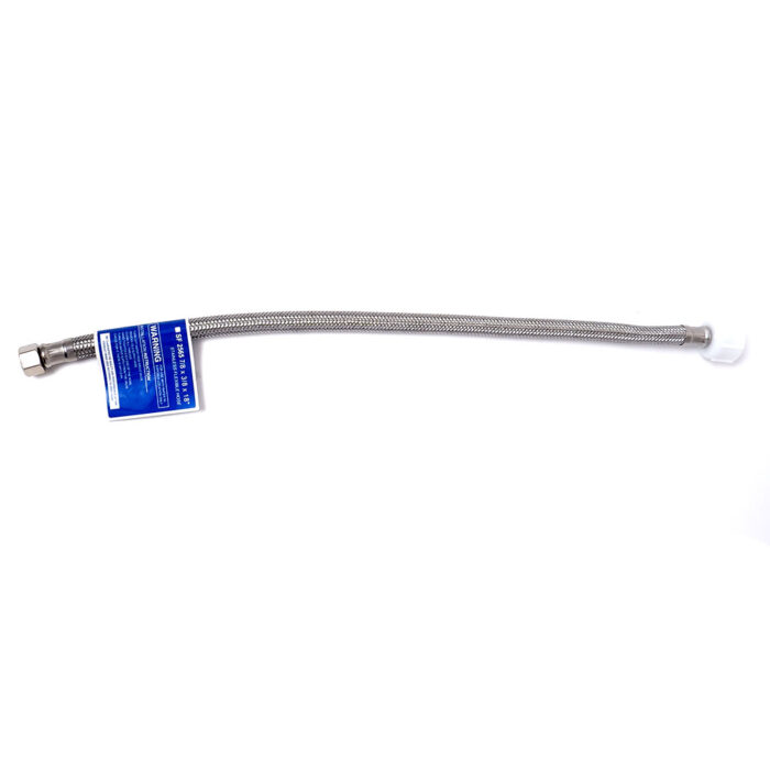 Stainless Flexible Hose 7/8" x 3/8" x 18" - Water Closet