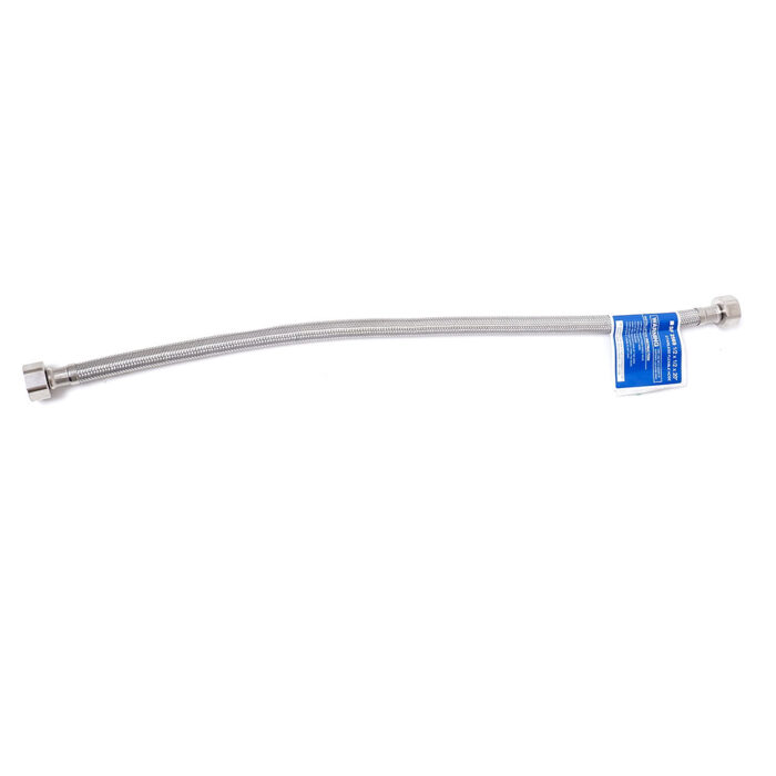 Stainless Flexible Hose 1/2" x 1/2" x 20"