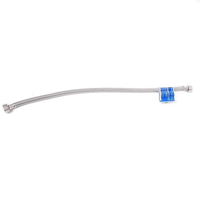 Stainless Flexible Hose 1/2" x 1/2" x 24"