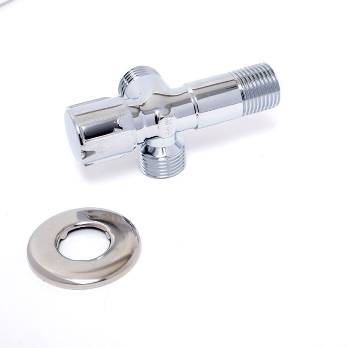 Angle Valve 3 Way 1/2" x 1/2"