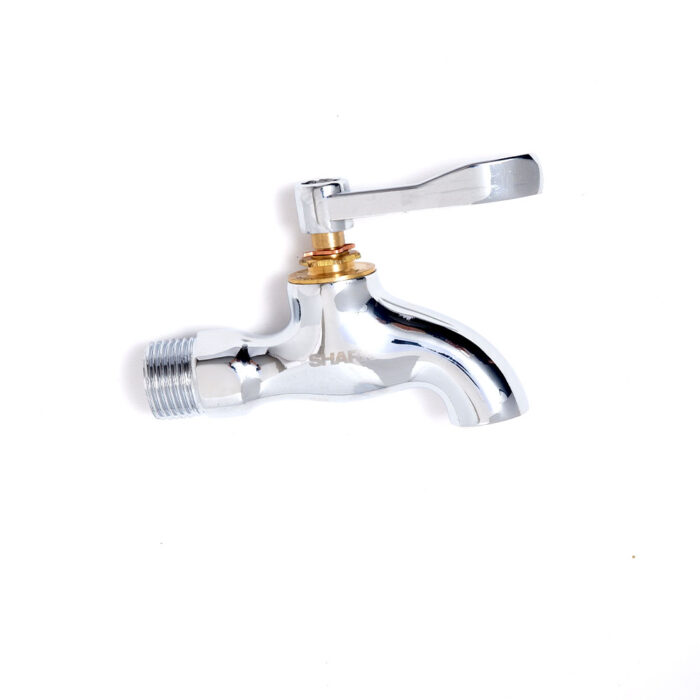 Heavy Duty Chrome Faucet Plain BIBB