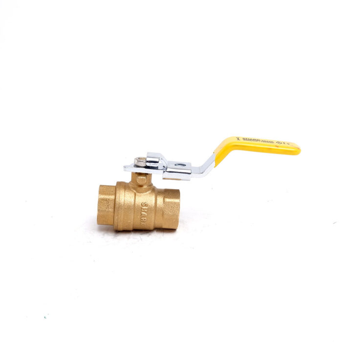 Brass Ball Valve with Lock Hole 1/2"