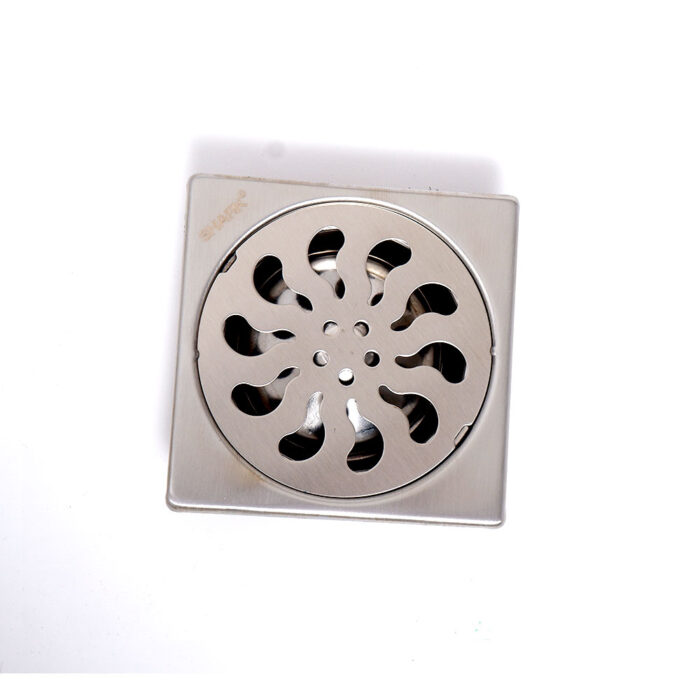 Heavy Duty Stainless Floor Strainer 4" x 4"