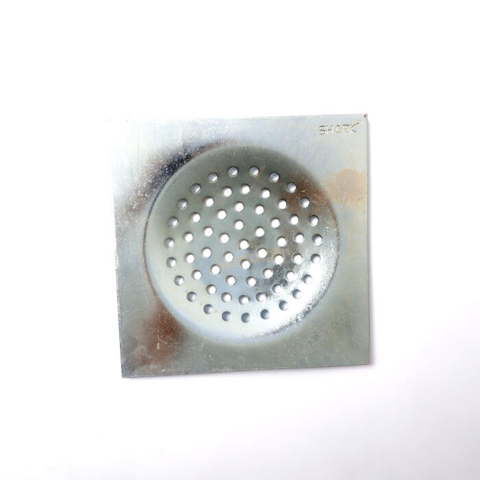 Heavy Duty Steel Floor Drain 10" x 10" - Electroplated