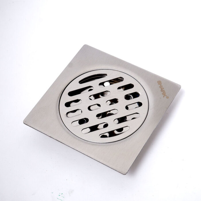 Heavy Duty Stainless Floor Strainer 4" x 4"