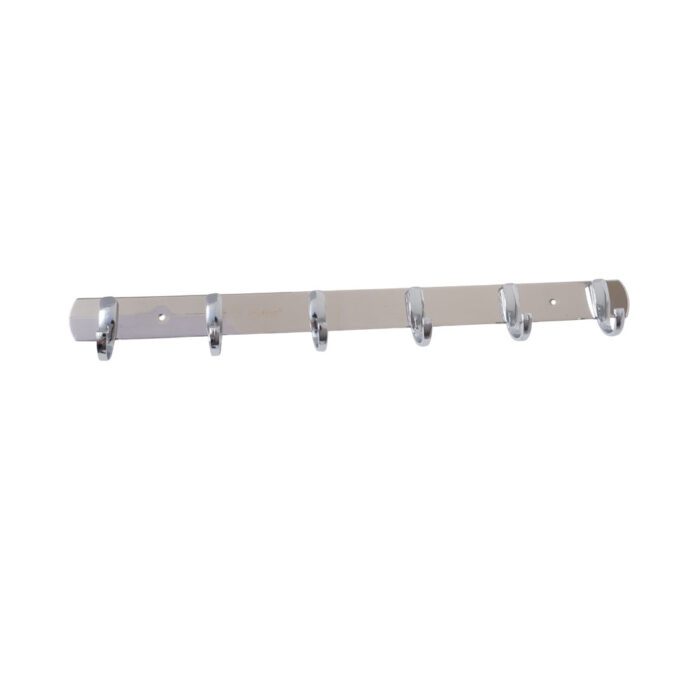 Stainless Robe Hook x6