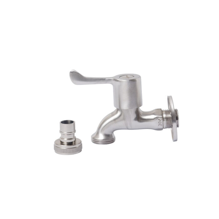 304 Stainless Steel Hose BIBB Wall Faucet Cold Line