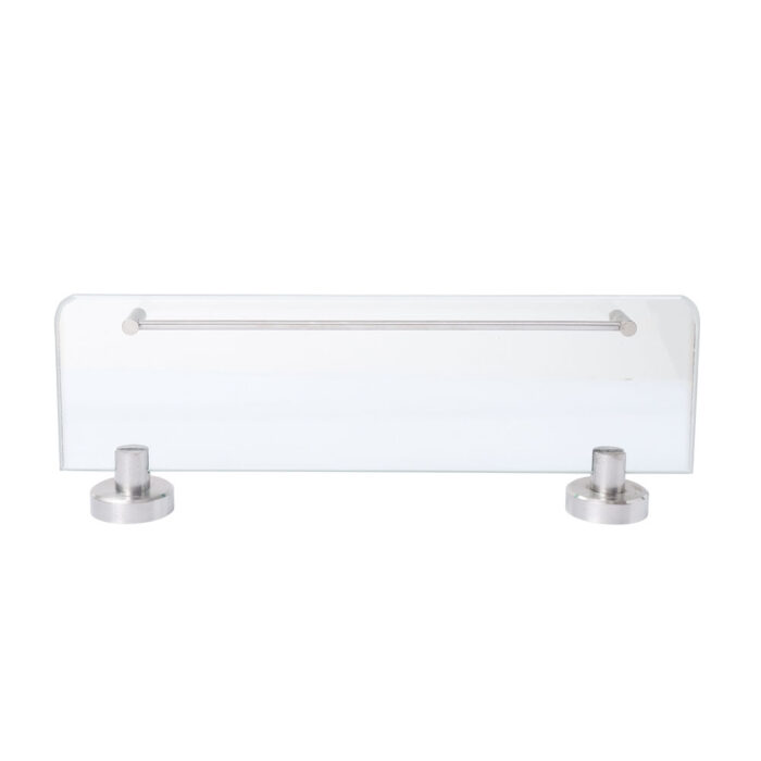 304 Stainless Steel Glass Bathroom Shelf