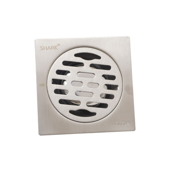 304 Stainless Steel Floor Strainer 4" x 4"