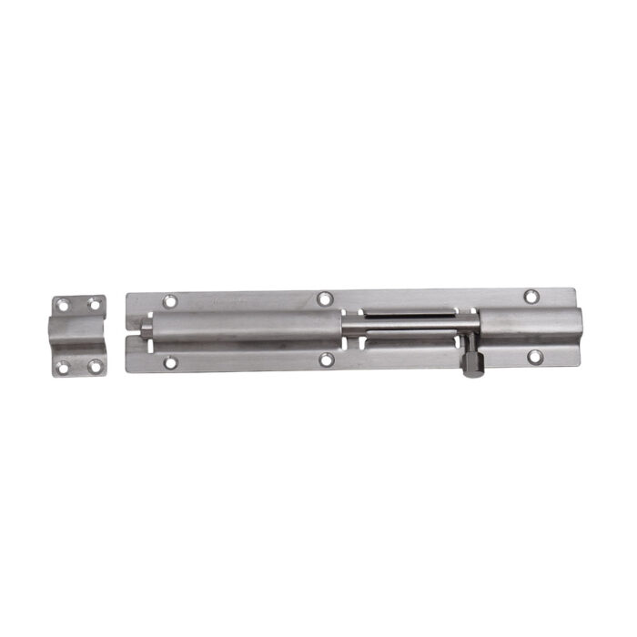 Door Barrel Bolt 8" Stainless Steel