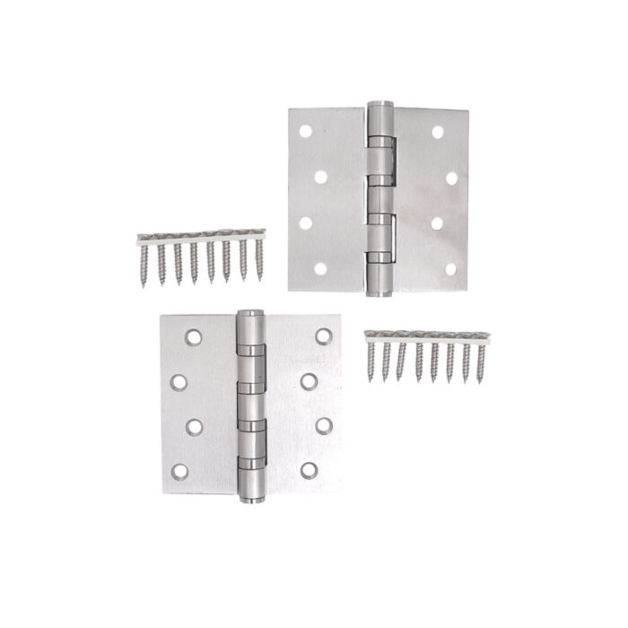 HD Stainless Ball Bearing Hinge 4" x 4" x 3.0mm 4BB Stainless Steel