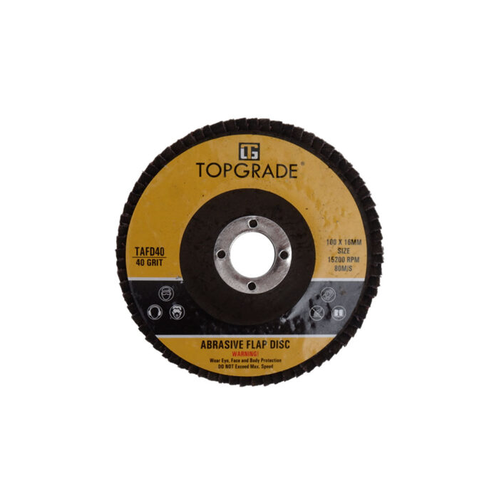 Abrasive Flap Disc #40 Grit - 100 x 16mm