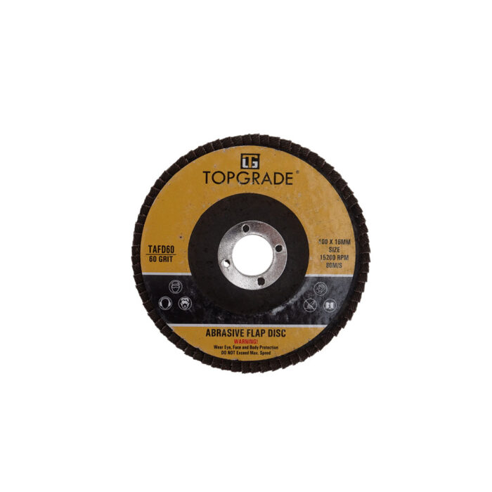 Abrasive Flap Disc #60 Grit - 100 x 16mm