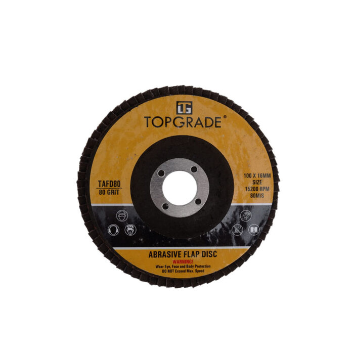 Abrasive Flap Disc #80 Grit - 100 x 16mm