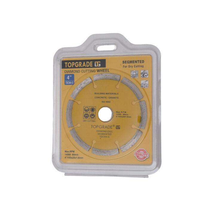 Diamond Cutting Wheel 4" - Segmented