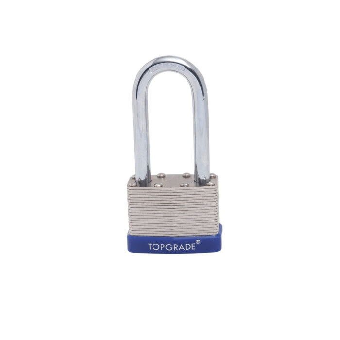 Heavy Duty Laminated Padlock 50mm - Long Shackle