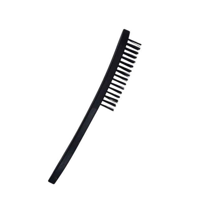 Steel Wire Brush - Black Handle
