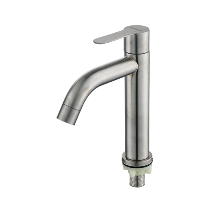 Stainless Lavatory Faucet - Short